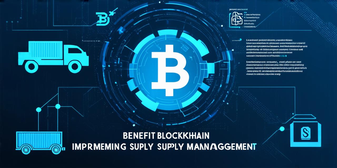 How to implement blockchain in supply chain