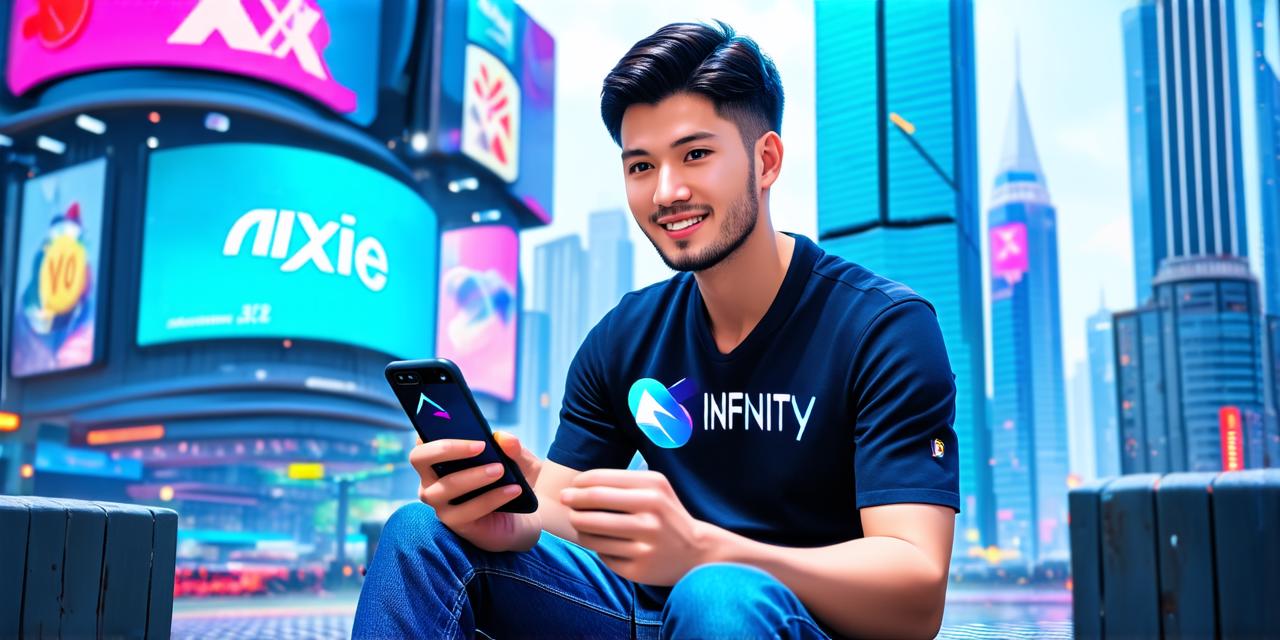 What blockchain is axie infinity on