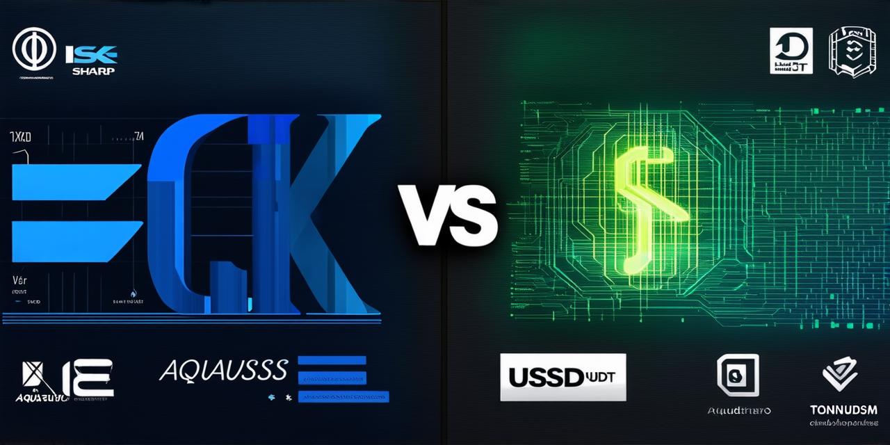 What distinguishes aquausd from usdt on the ton blockchain?