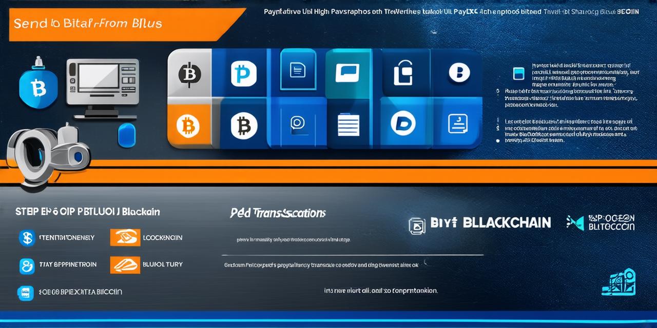 How to send bitcoin from paypal to blockchain