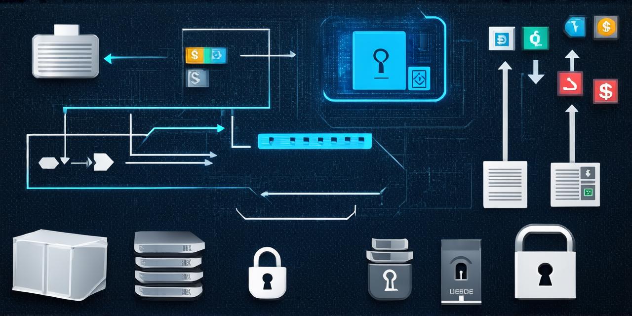 Where is a blockchain stored?